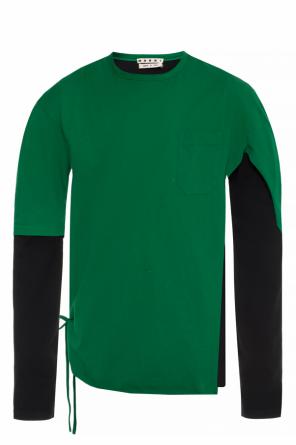 Double-layered long sleeve t-shirt, zdjęcie 1 Double-layered long sleeve t-shirt od Marni